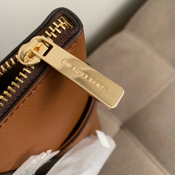 BRAND NEW⚡️Micheal Kors Charlotte Large Logo and Leather Top-Zip Tote Bag - Picture 6 of 9